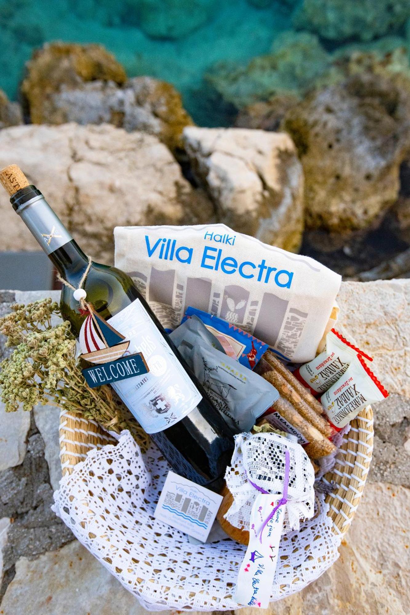 Villa Electra Χάλκη Εξωτερικό φωτογραφία